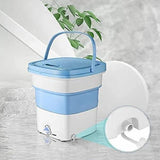 Portable Washing Machine Foldable Washer And Dryer Combo (1 Set Mix Color)