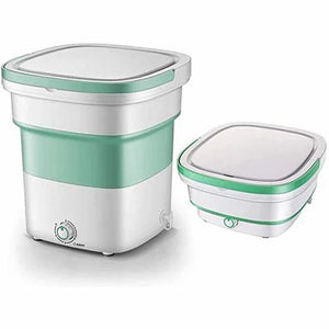 Portable Washing Machine Foldable Washer And Dryer Combo (1 Set Mix Color)