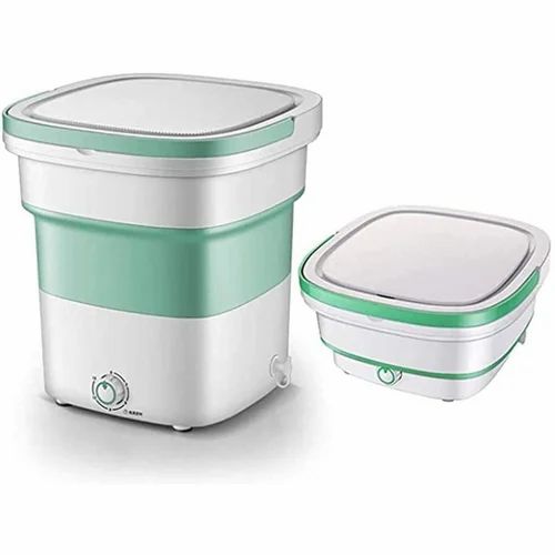 Portable Washing Machine Foldable Washer And Dryer Combo (1 Set Mix Color)