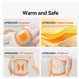 Rechargeable Smart Warm Palace Belt, Period Massager (1 Pc)